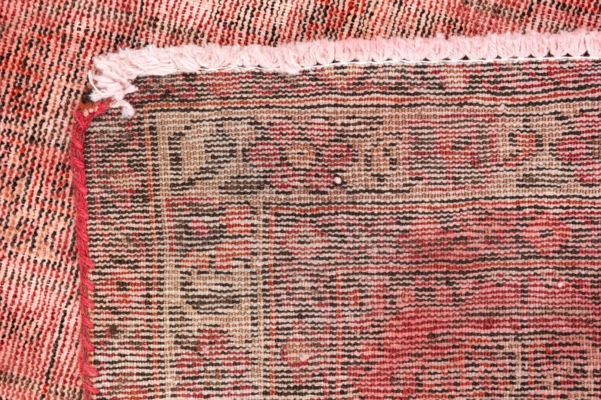 3' 1 x 5' 9 Hand Knotted Ultra Vintage Persian Wool Runner Rug