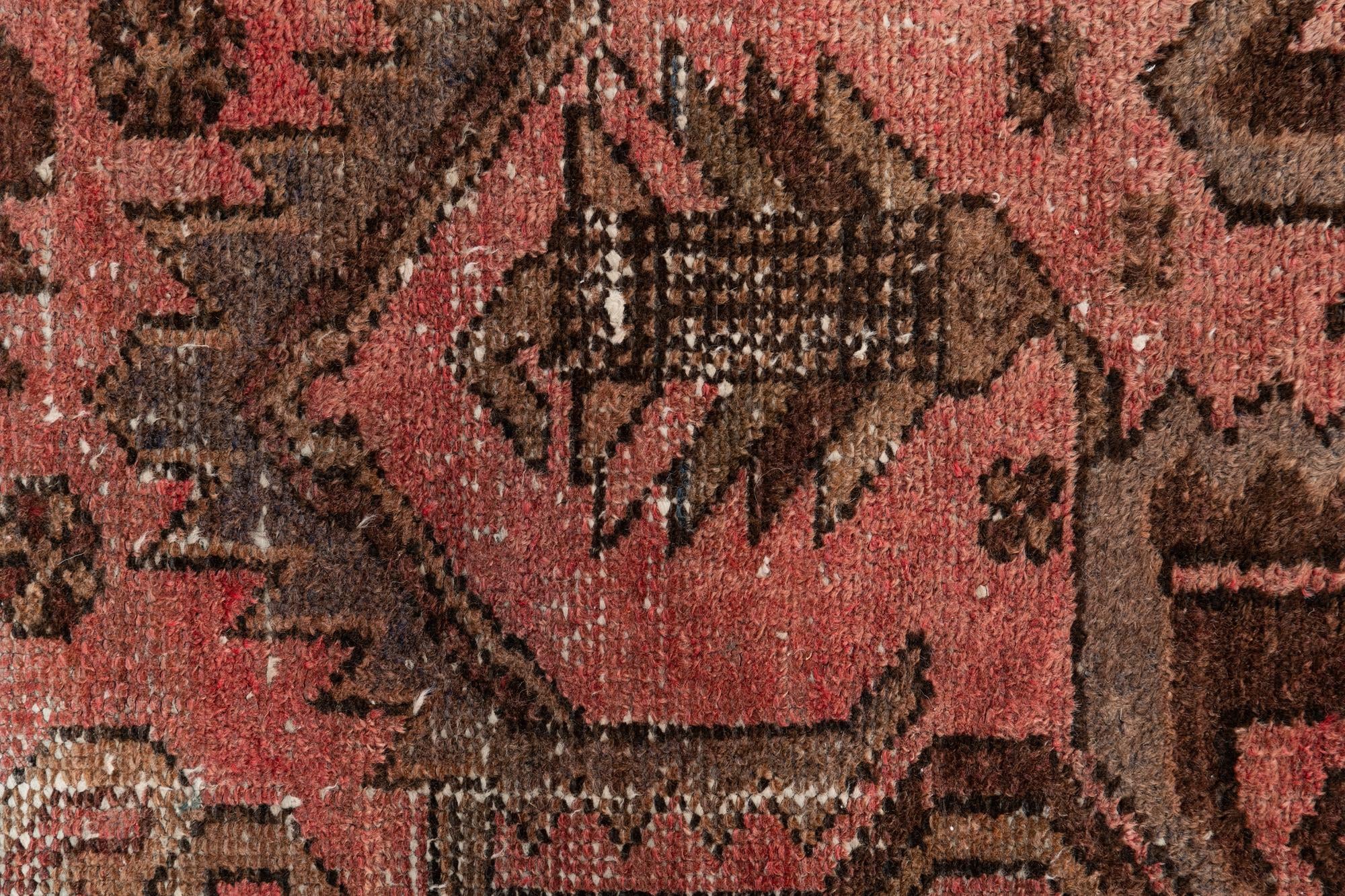 3' 6 x 7' 6 Hand Knotted Ultra Vintage Persian Wool Runner Rug