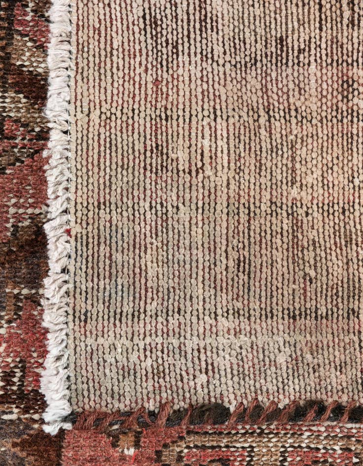 Detail image of 3' 6 x 7' 6  Hand Knotted Ultra Vintage Persian Wool Runner Rug