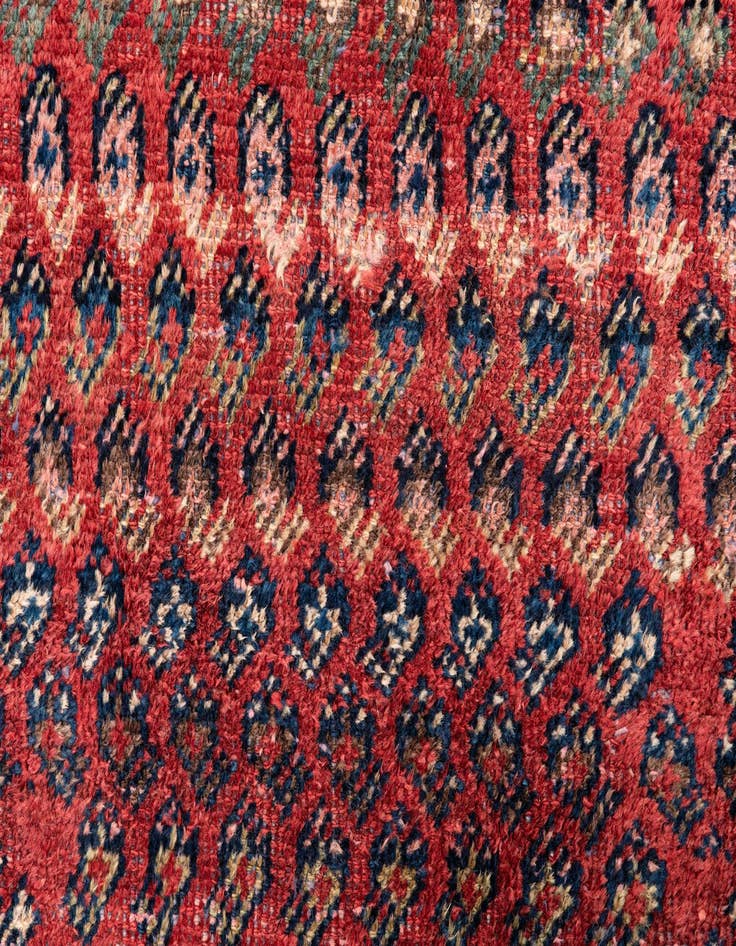Detail image of 3' 3 x 6' 10  Hand Knotted Ultra Vintage Persian Wool Runner Rug