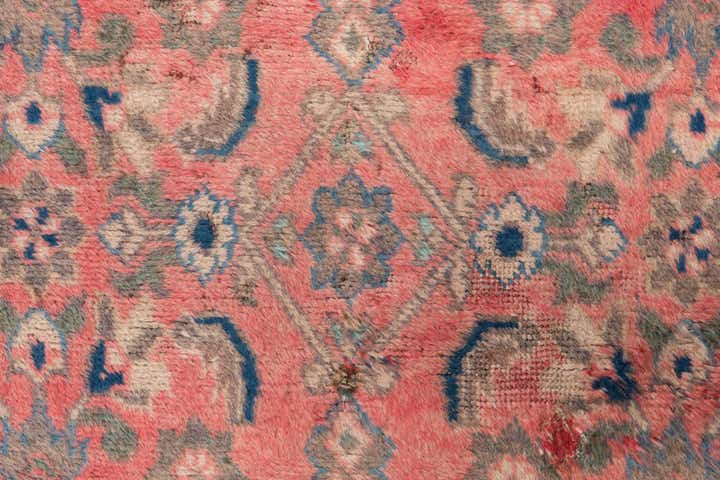 3' 5 x 10' 2 Hand Knotted Ultra Vintage Persian Wool Runner Rug