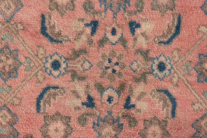 3' 5 x 10' 2 Hand Knotted Ultra Vintage Persian Wool Runner Rug