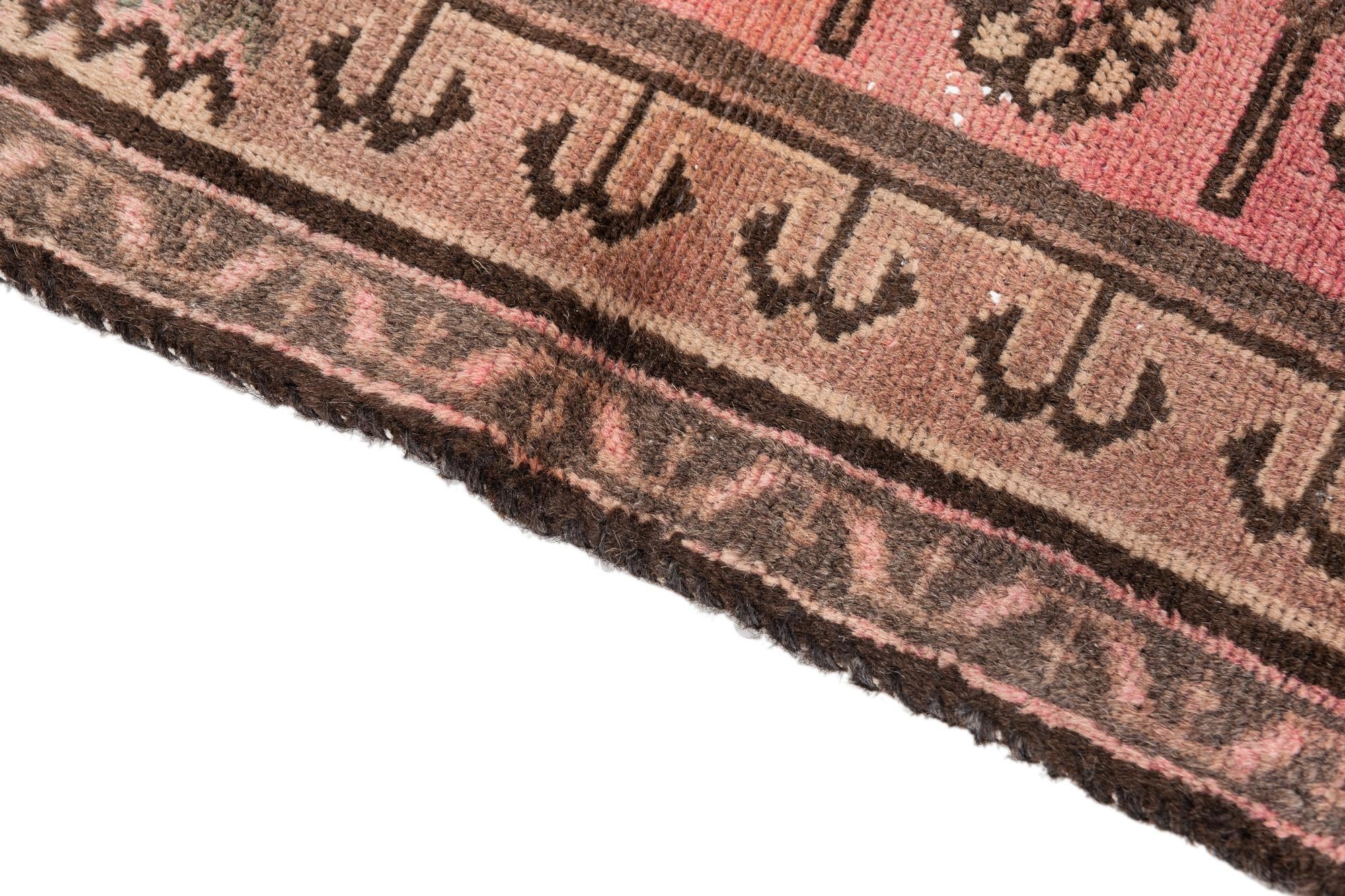 2' 8 x 6' Hand Knotted Ultra Vintage Persian Wool Runner Rug