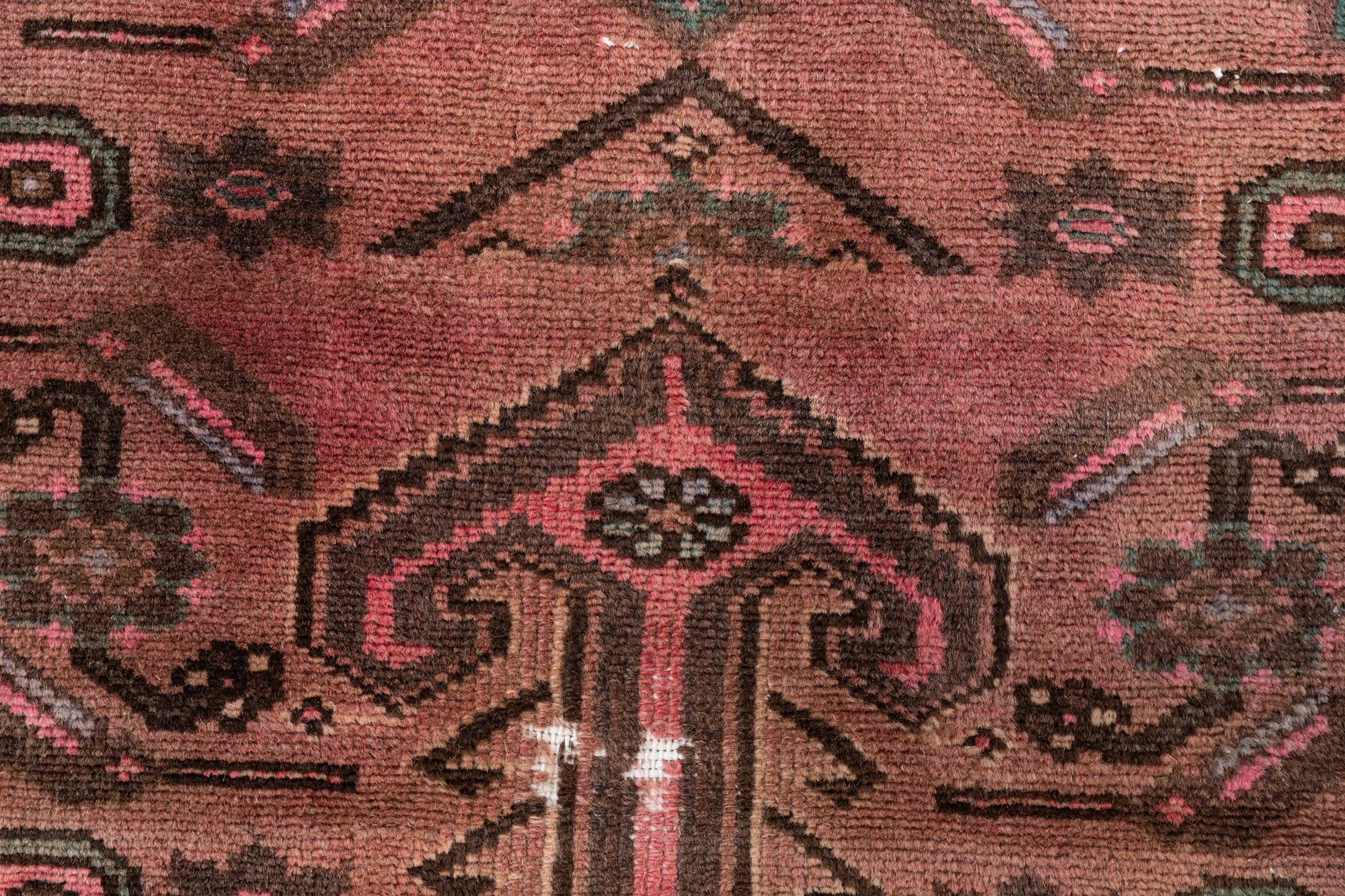 2' 8 x 6' Hand Knotted Ultra Vintage Persian Wool Runner Rug
