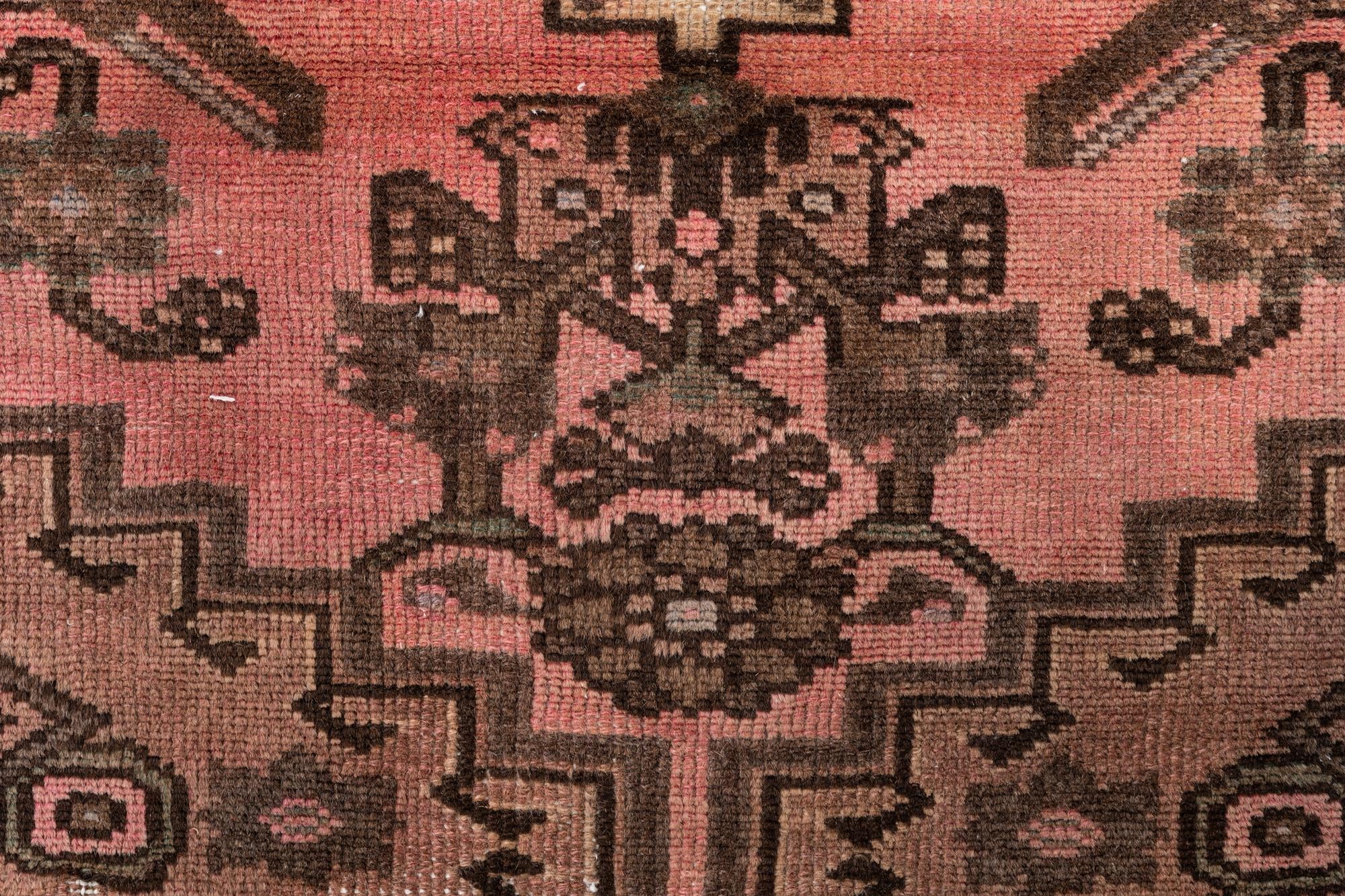 2' 8 x 6' Hand Knotted Ultra Vintage Persian Wool Runner Rug