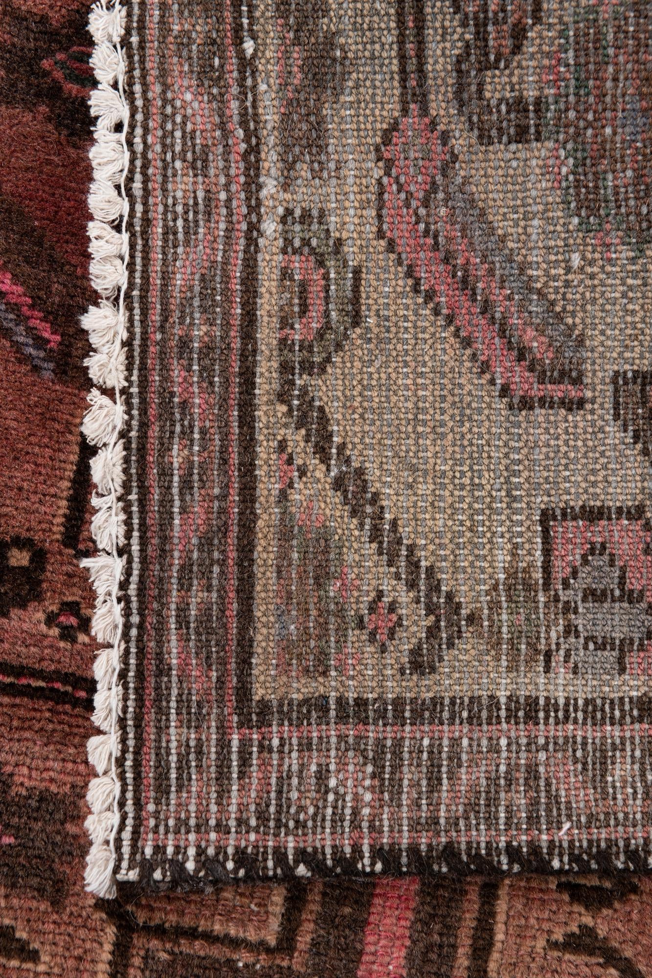 2' 8 x 6' Hand Knotted Ultra Vintage Persian Wool Runner Rug