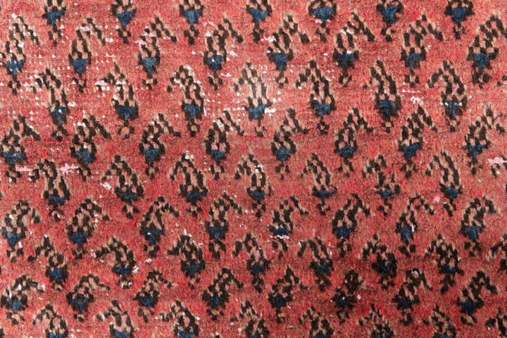 2' 6 x 9' 8 Hand Knotted Ultra Vintage Persian Wool Runner Rug