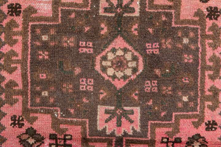 3' 2 x 6' 3 Hand Knotted Ultra Vintage Persian Wool Runner Rug