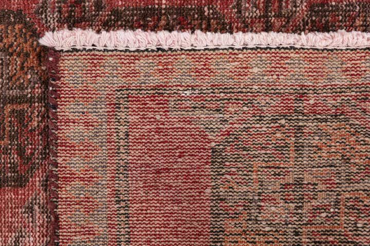 2' 6 x 6' 9 Hand Knotted Ultra Vintage Persian Wool Runner Rug