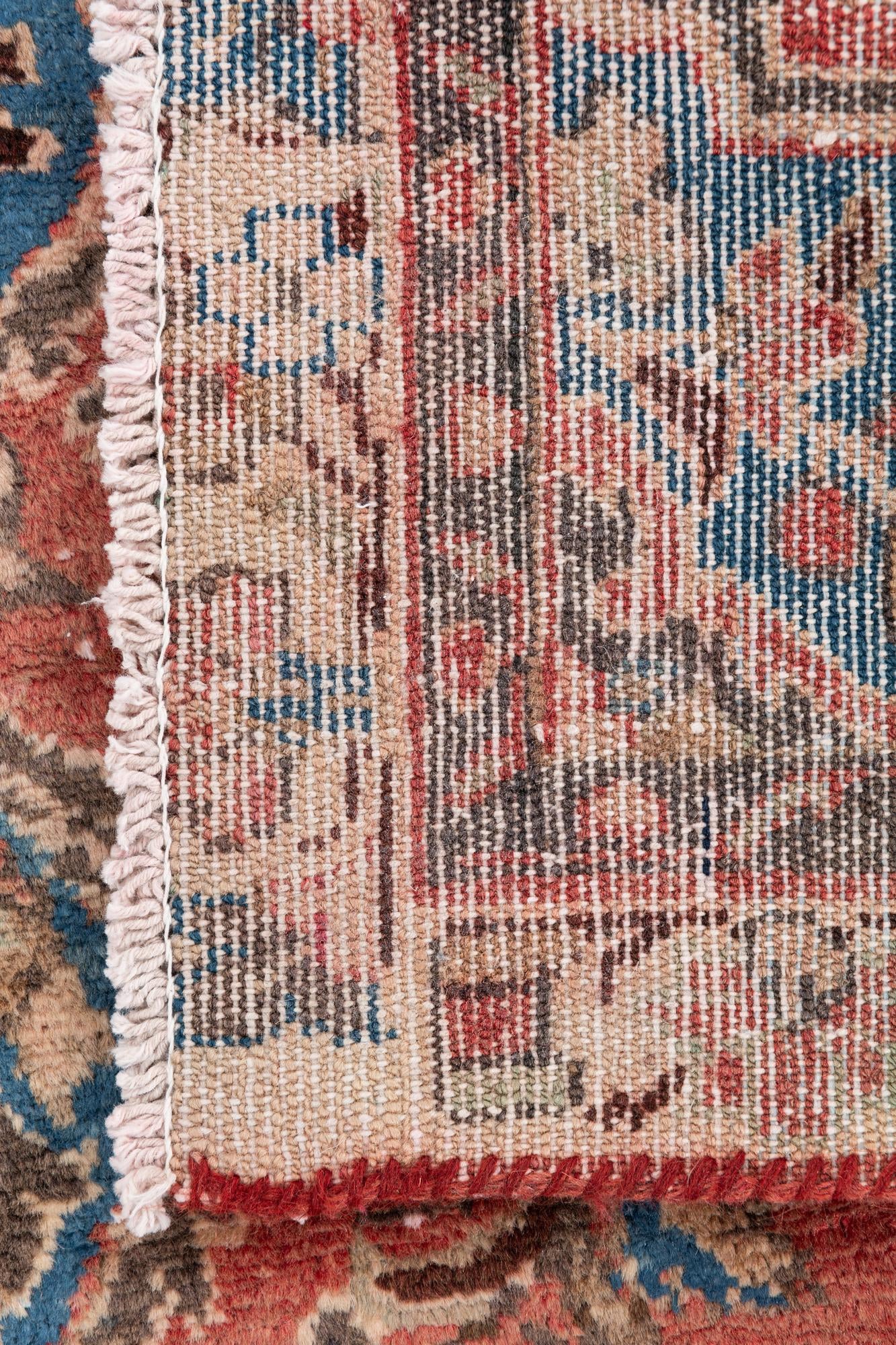 2' 3 x 4' 9 Hand Knotted Ultra Vintage Persian Wool Runner Rug