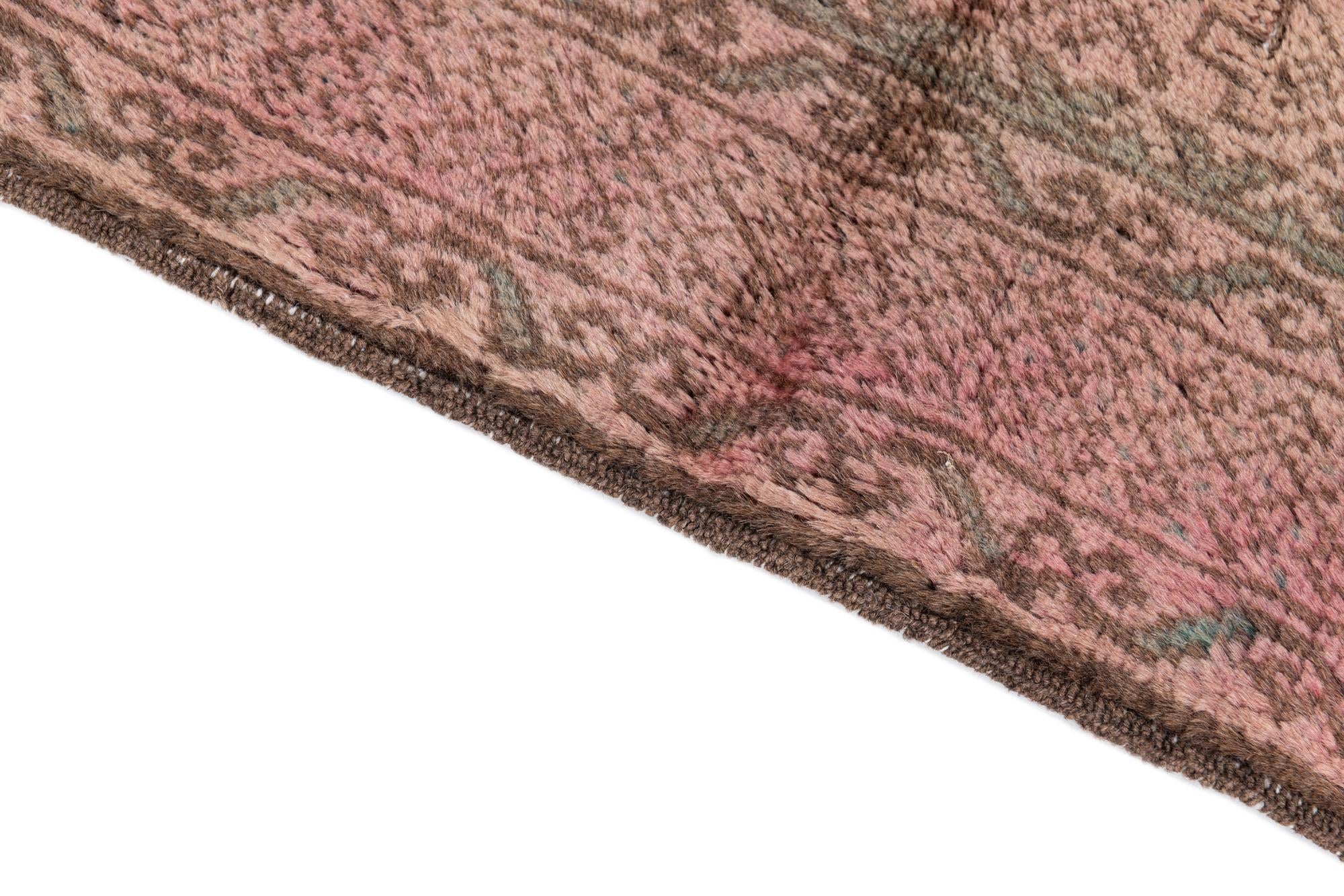 3' 1 x 6' 7 Hand Knotted Ultra Vintage Persian Wool Runner Rug