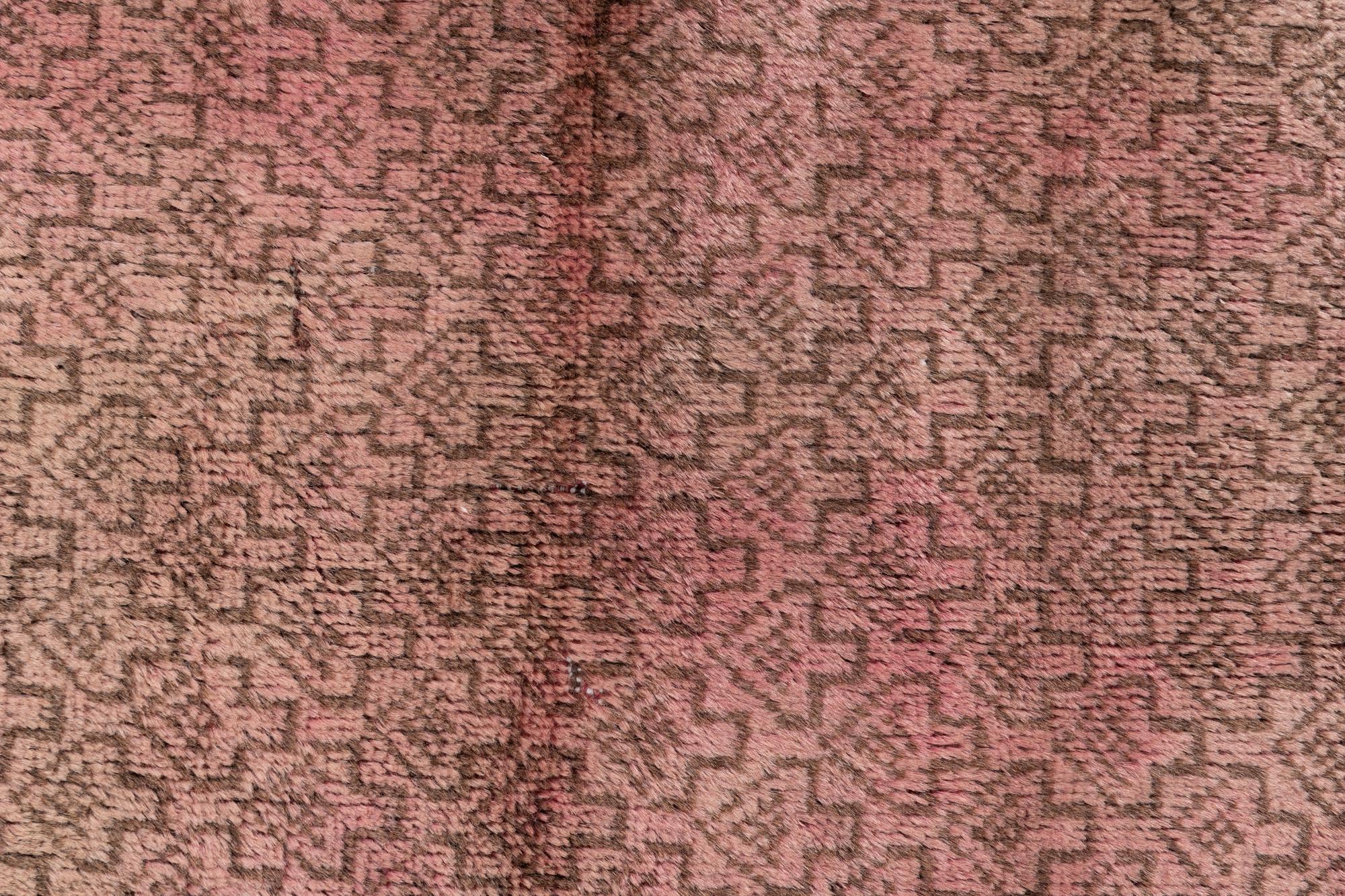 3' 1 x 6' 7 Hand Knotted Ultra Vintage Persian Wool Runner Rug