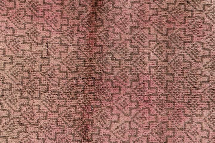 3' 1 x 6' 7 Hand Knotted Ultra Vintage Persian Wool Runner Rug