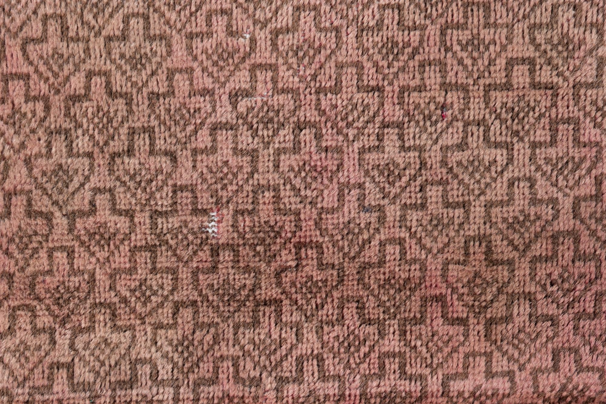 3' 1 x 6' 7 Hand Knotted Ultra Vintage Persian Wool Runner Rug