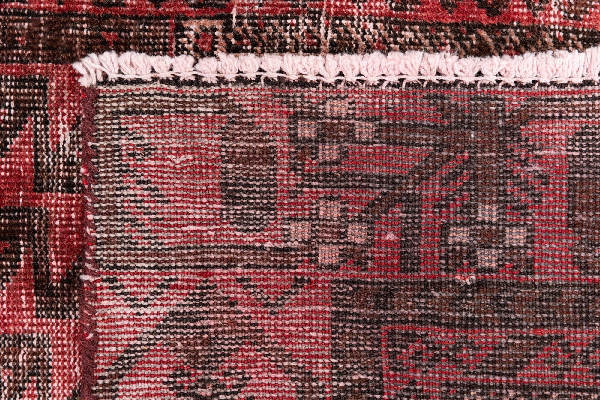3' x 6' 4 Hand Knotted Ultra Vintage Persian Wool Runner Rug