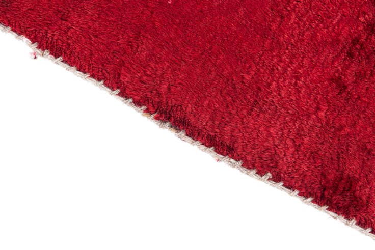 Detail image of 3' x 7' 5 Hand Knotted Ultra Vintage Persian Wool Runner Rug