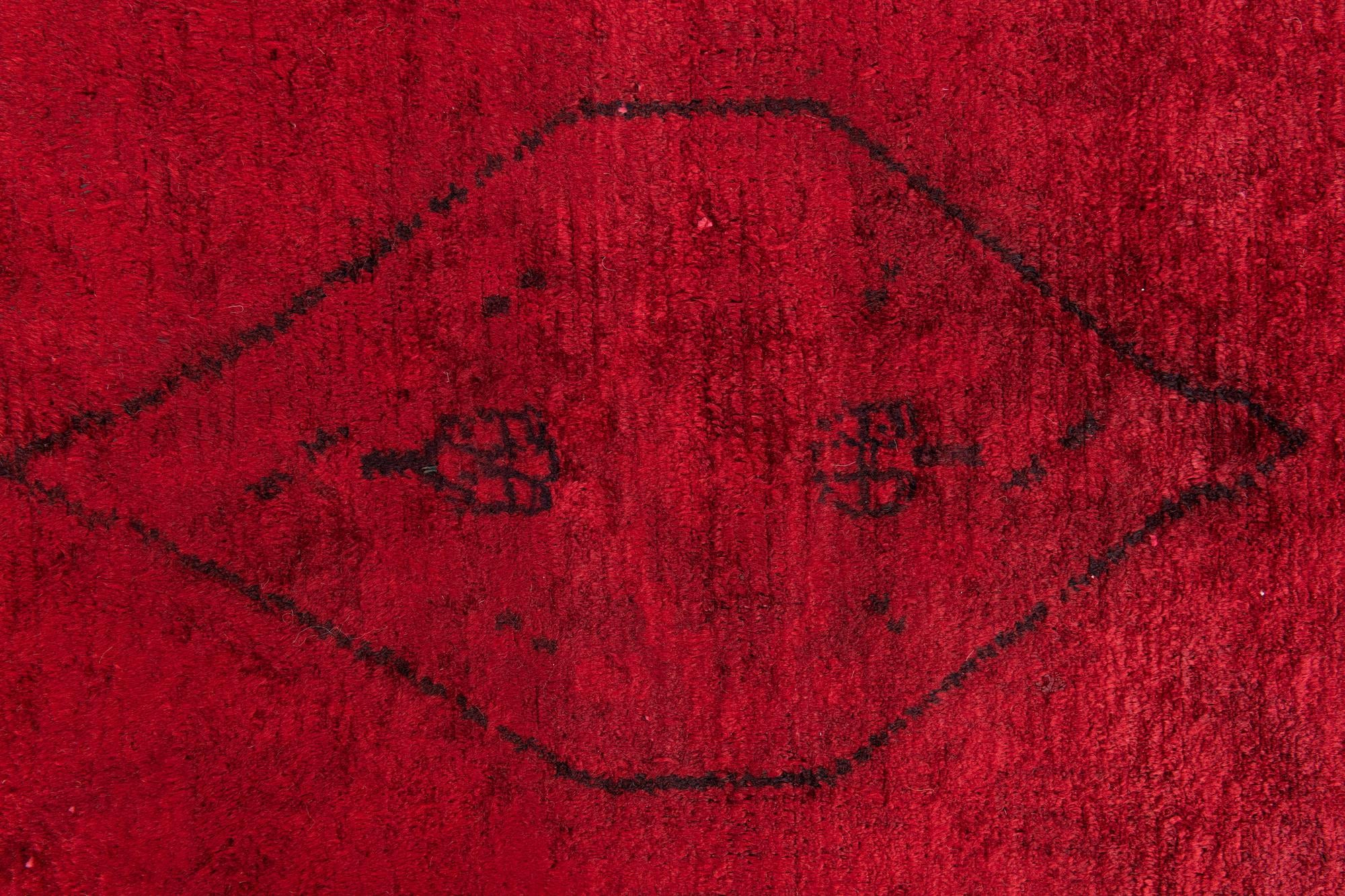 3' x 7' 5 Hand Knotted Ultra Vintage Persian Wool Runner Rug