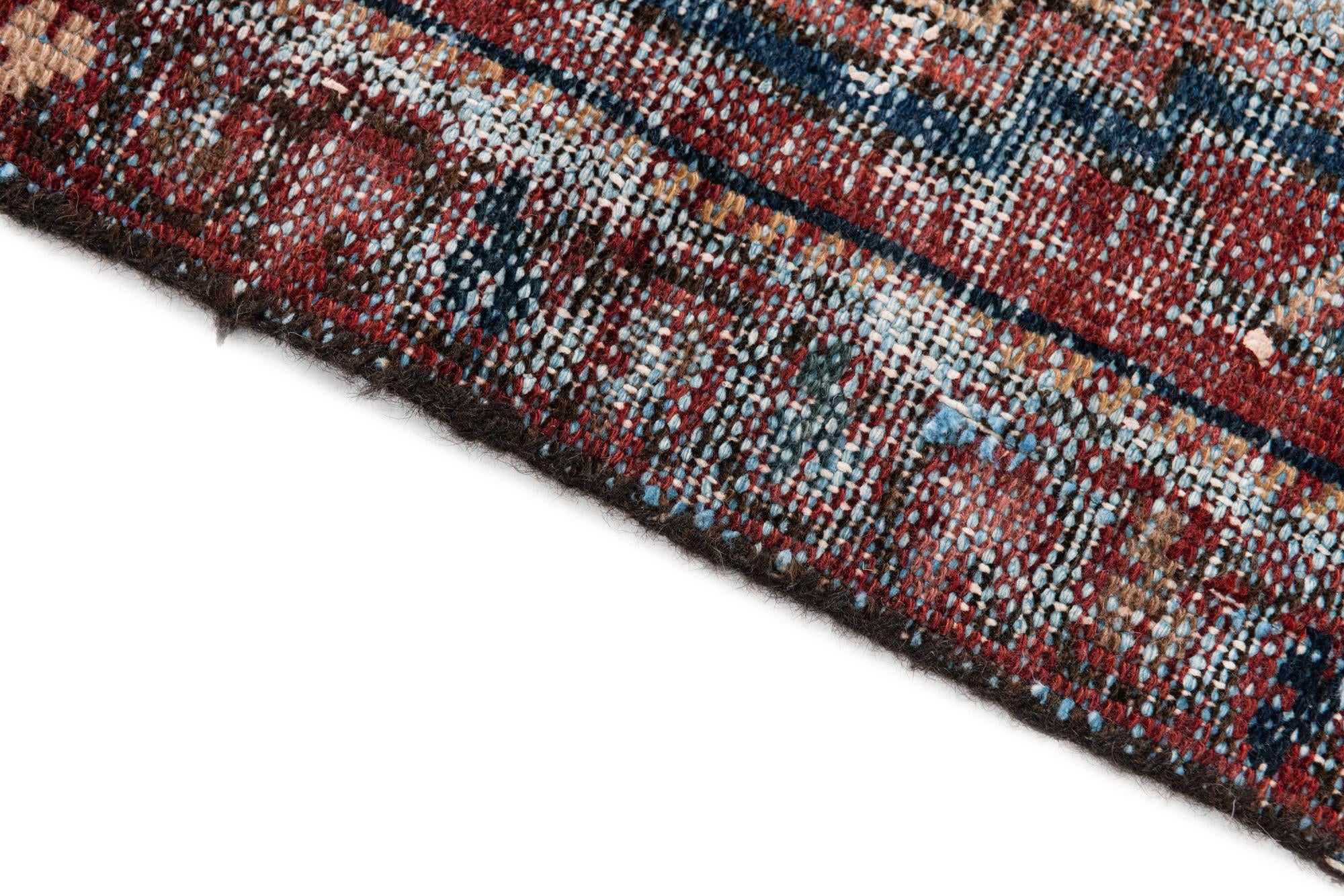 3' x 6' Hand Knotted Ultra Vintage Persian Wool Runner Rug