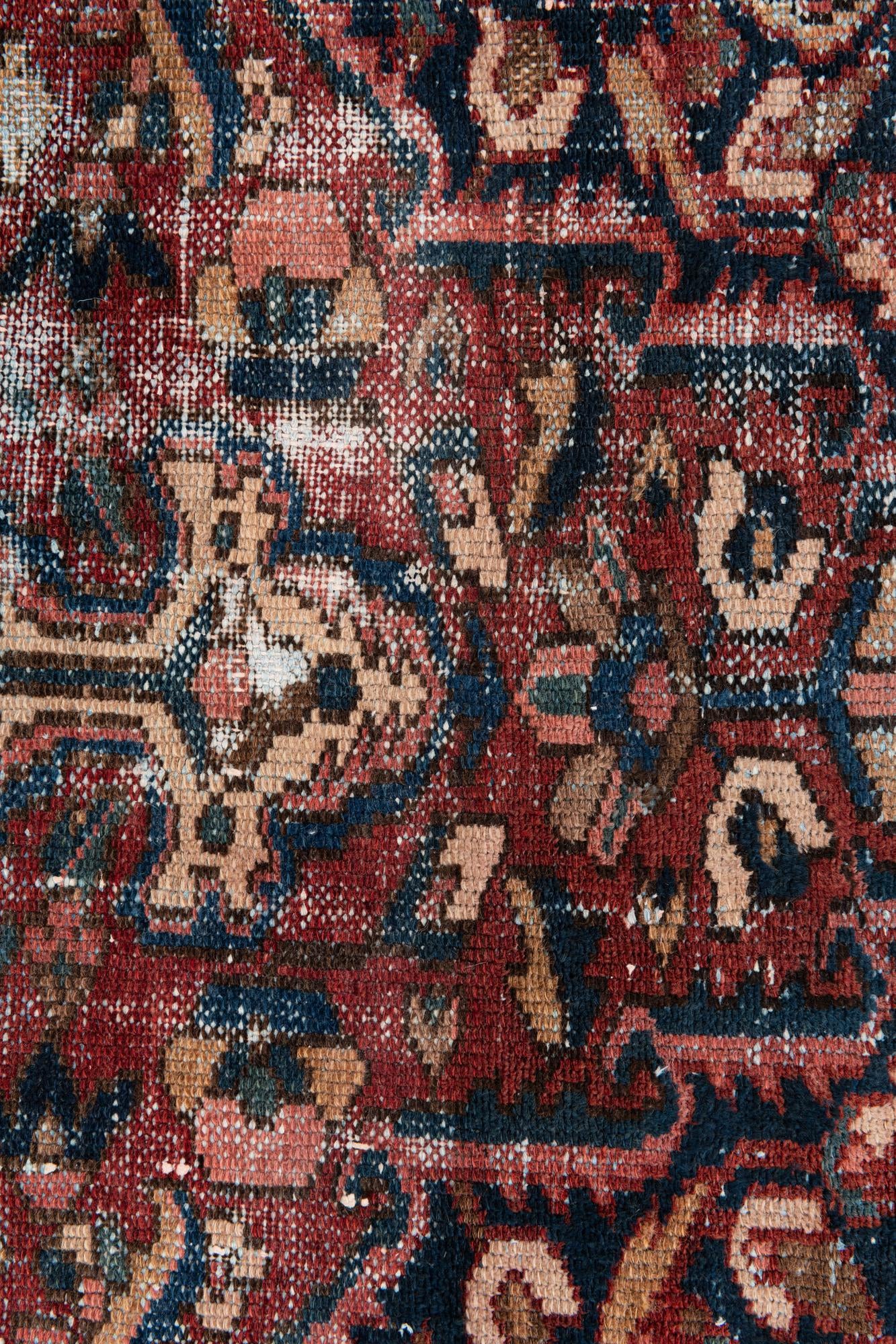 3' x 6' Hand Knotted Ultra Vintage Persian Wool Runner Rug