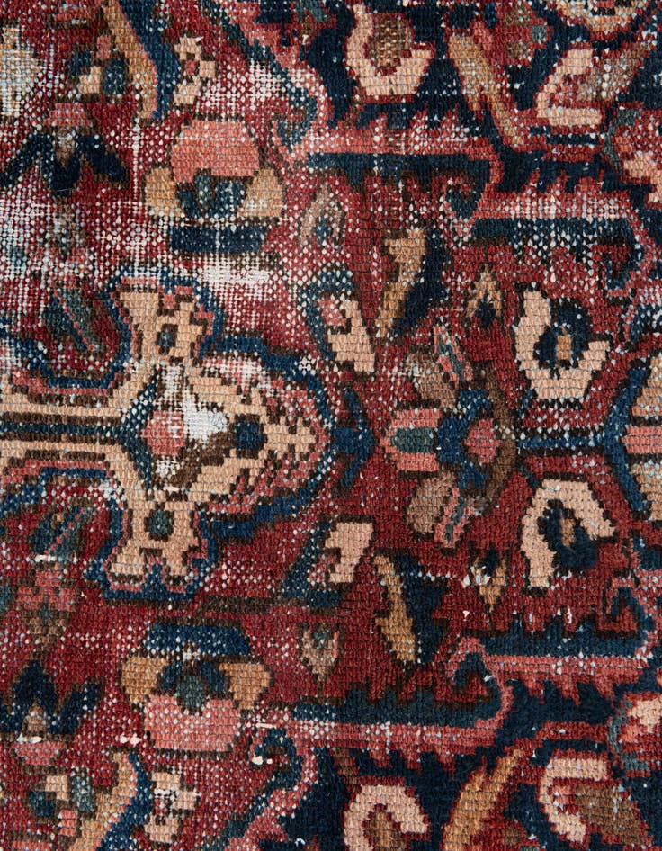 Detail image of 3' x 6'  Hand Knotted Ultra Vintage Persian Wool Runner Rug