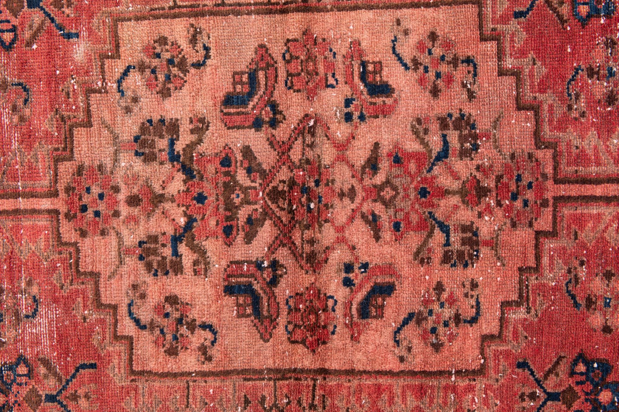 3' x 6' 4 Hand Knotted Ultra Vintage Persian Wool Runner Rug