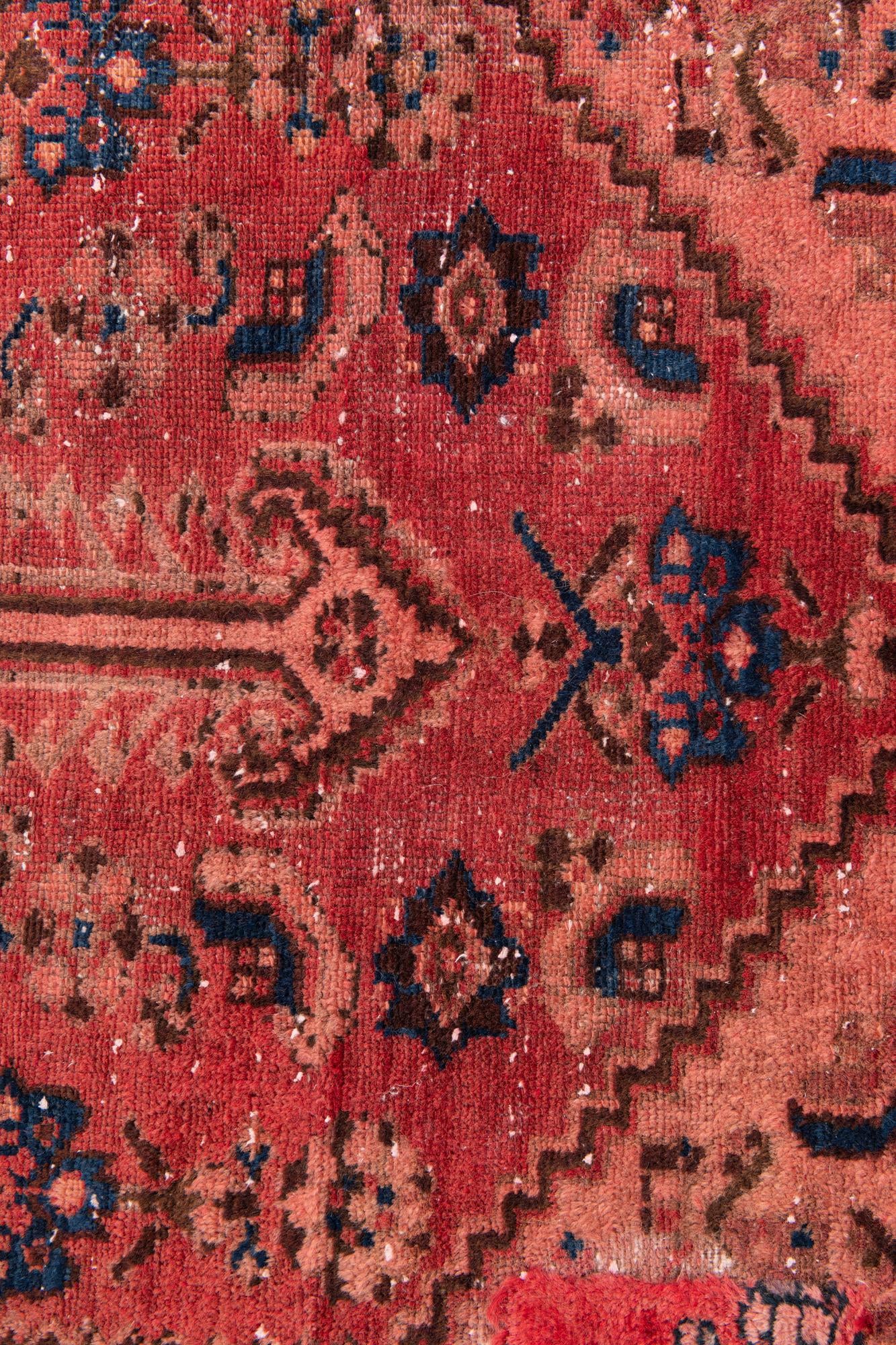 3' x 6' 4 Hand Knotted Ultra Vintage Persian Wool Runner Rug