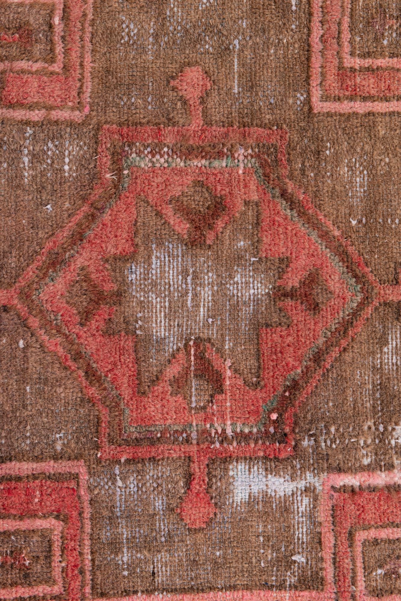 3' 1 x 6' Hand Knotted Ultra Vintage Persian Wool Runner Rug
