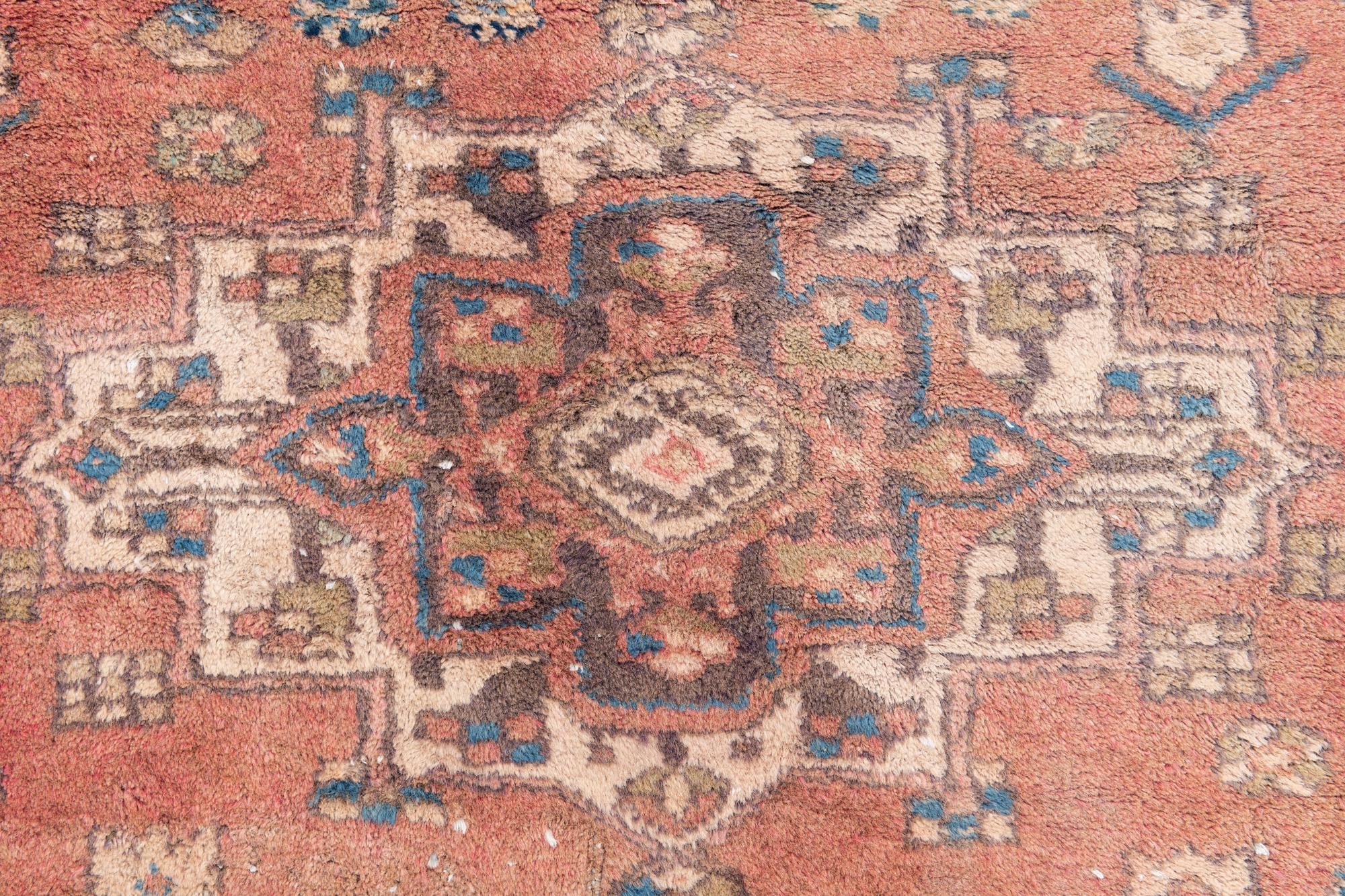 2' 10 x 6' 5 Hand Knotted Ultra Vintage Persian Wool Runner Rug