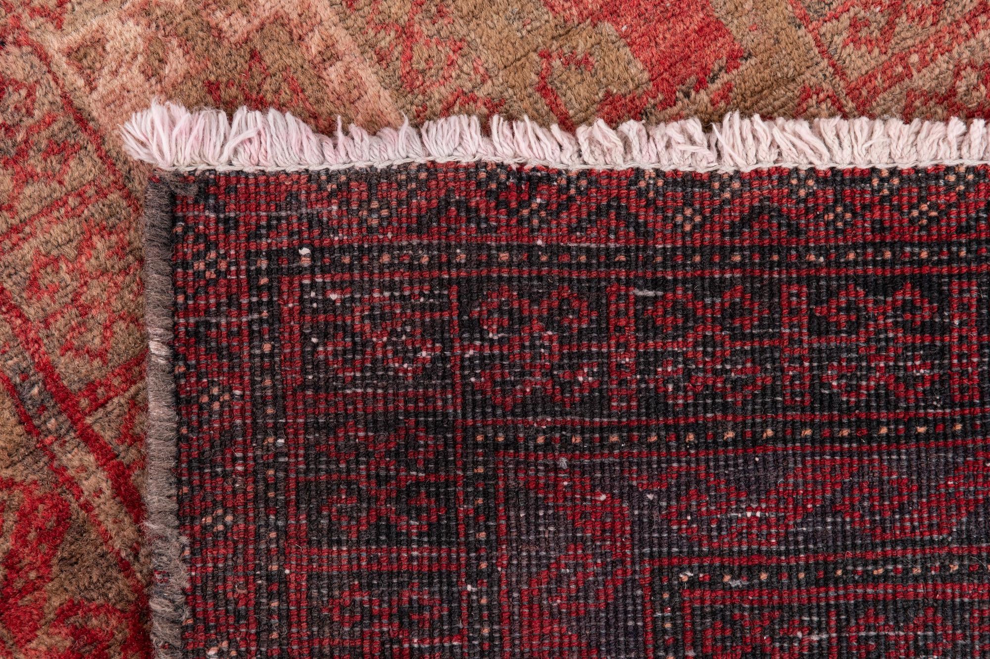 2' 2 x 4' 7 Hand Knotted Ultra Vintage Persian Wool Runner Rug