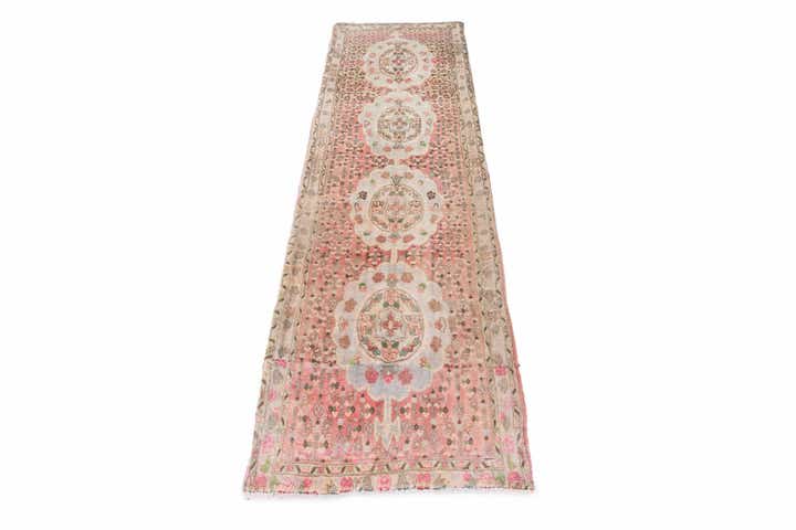 2' 1 x 7' 1 Hand Knotted Ultra Vintage Persian Wool Runner Rug