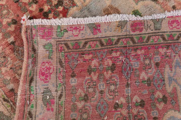 2' 1 x 7' 1 Hand Knotted Ultra Vintage Persian Wool Runner Rug