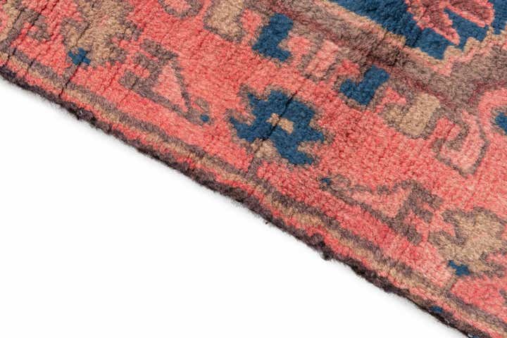 2' 8 x 5' 8 Hand Knotted Ultra Vintage Persian Wool Runner Rug