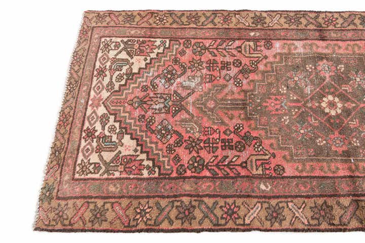 3' x 6' 2 Hand Knotted Ultra Vintage Persian Wool Runner Rug