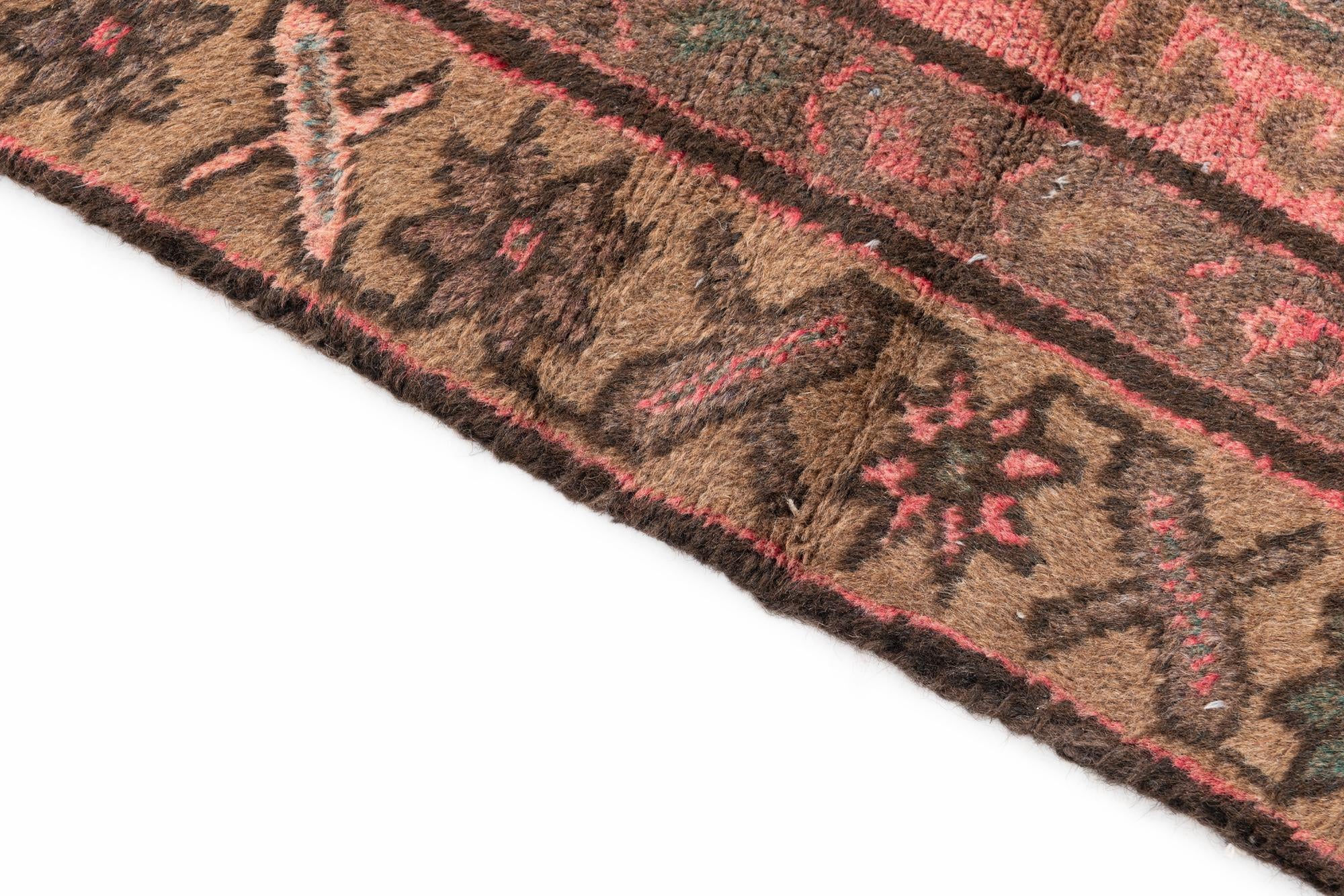 3' x 6' 2 Hand Knotted Ultra Vintage Persian Wool Runner Rug