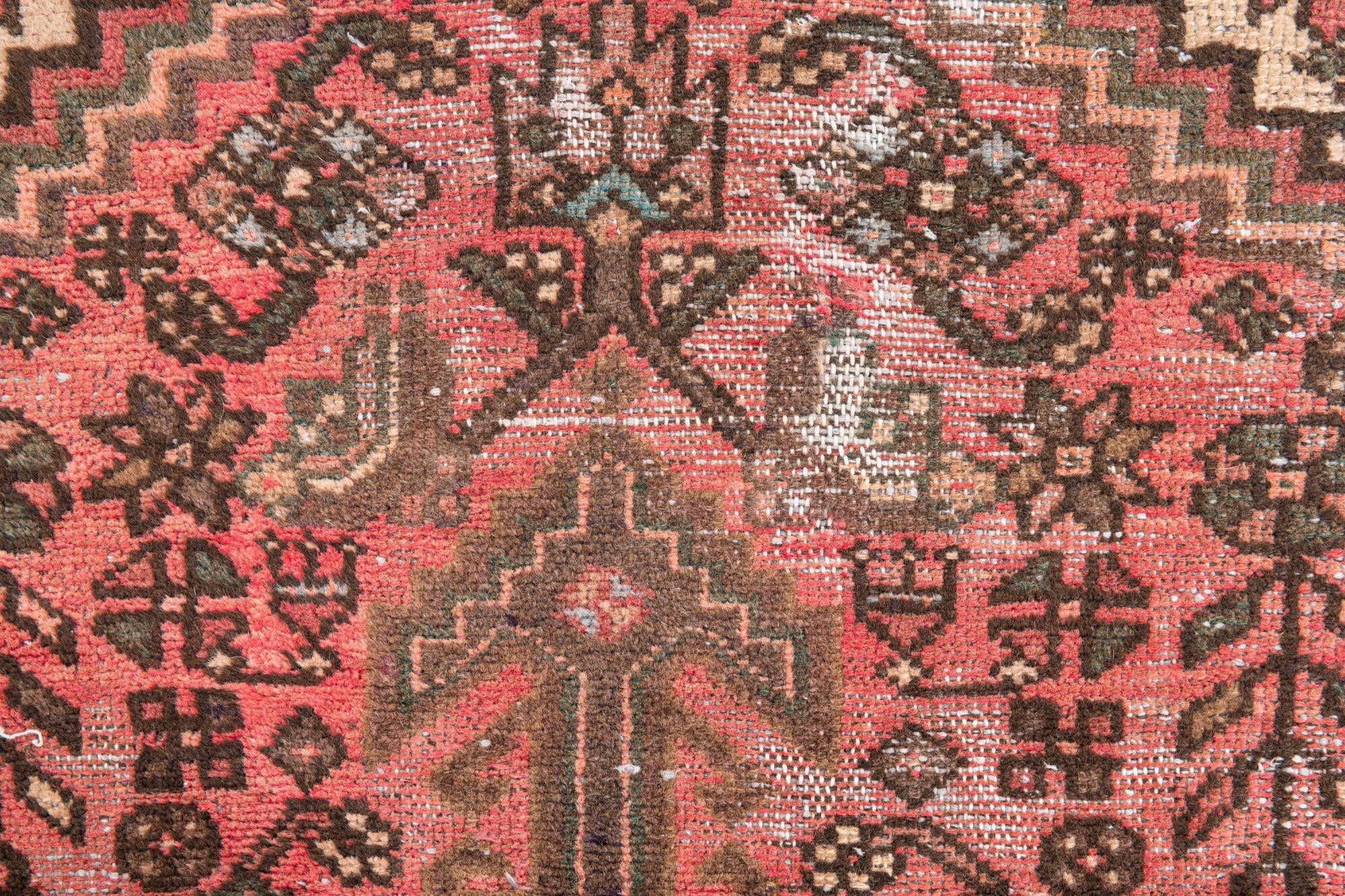 3' x 6' 2 Hand Knotted Ultra Vintage Persian Wool Runner Rug