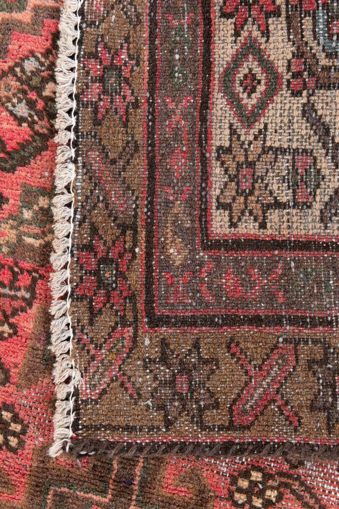 3' x 6' 2 Hand Knotted Ultra Vintage Persian Wool Runner Rug