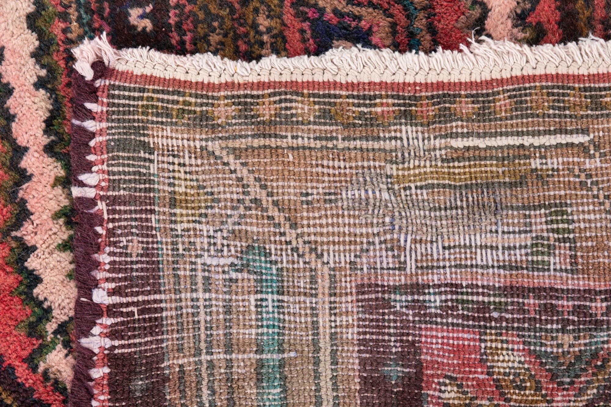 2' 7 x 8' 7 Hand Knotted Ultra Vintage Persian Wool Runner Rug