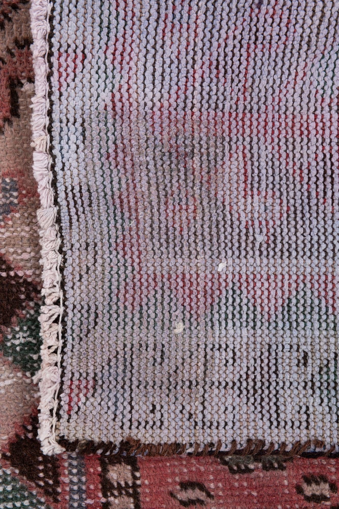 2' 9 x 6' 9 Hand Knotted Ultra Vintage Persian Wool Runner Rug