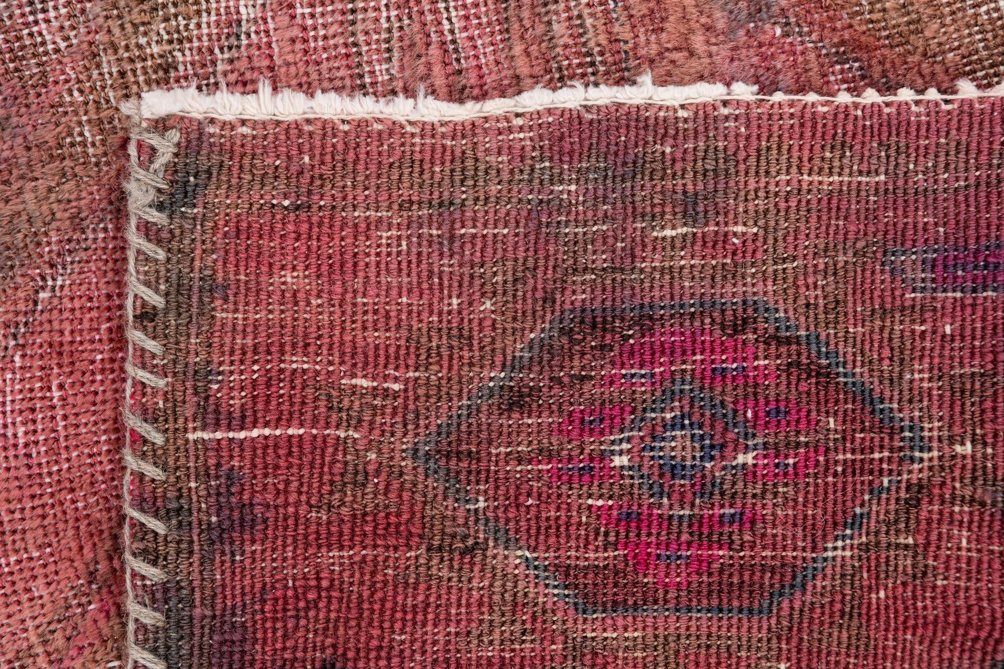 3' 1 x 8' 5 Hand Knotted Ultra Vintage Persian Wool Runner Rug