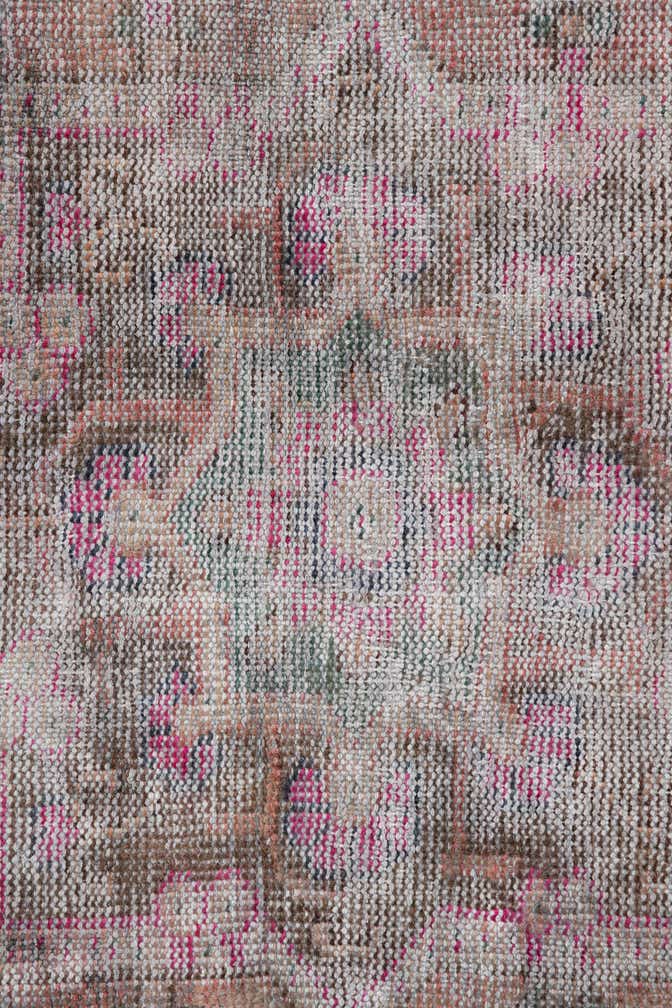 3' x 7' Hand Knotted Ultra Vintage Persian Wool Runner Rug