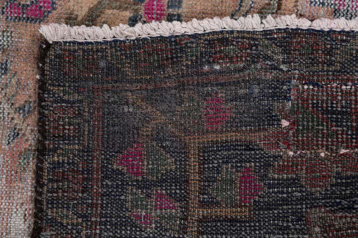 3' x 7' Hand Knotted Ultra Vintage Persian Wool Runner Rug