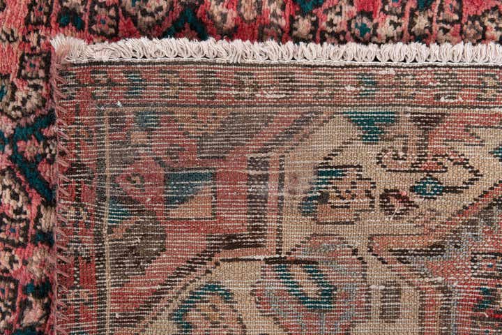 4' 7 x 10' Hand Knotted Ultra Vintage Persian Wool Runner Rug