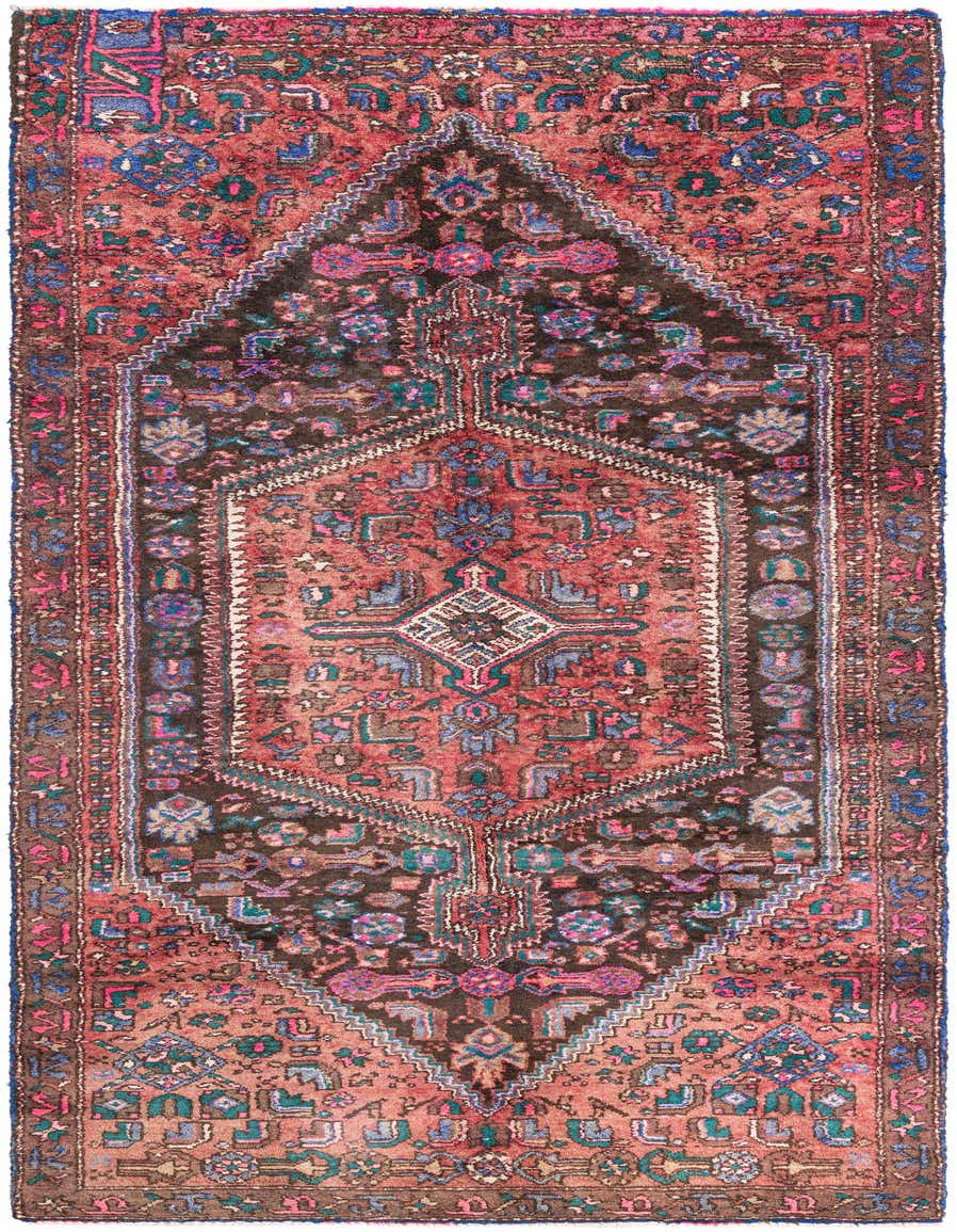 Primary image 4' 1 x 9' 3  Hand Knotted Ultra Vintage Persian Wool Runner Rug