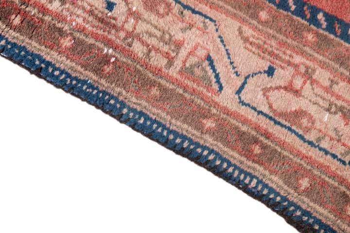 3' 2 x 10' 2 Hand Knotted Ultra Vintage Persian Wool Runner Rug