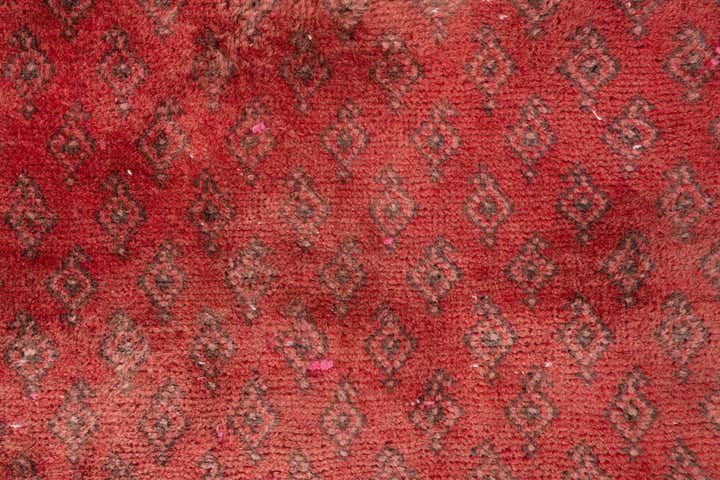 3' 2 x 10' 2 Hand Knotted Ultra Vintage Persian Wool Runner Rug