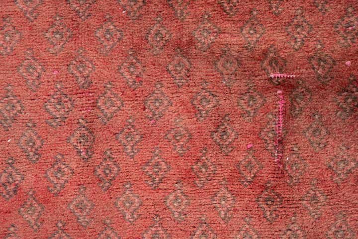 3' 2 x 10' 2 Hand Knotted Ultra Vintage Persian Wool Runner Rug