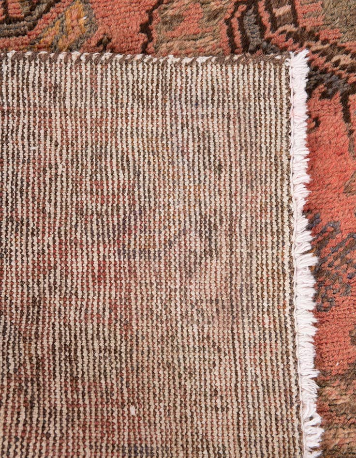 Detail image of 3' 6 x 7' 2  Hand Knotted Ultra Vintage Persian Wool Runner Rug