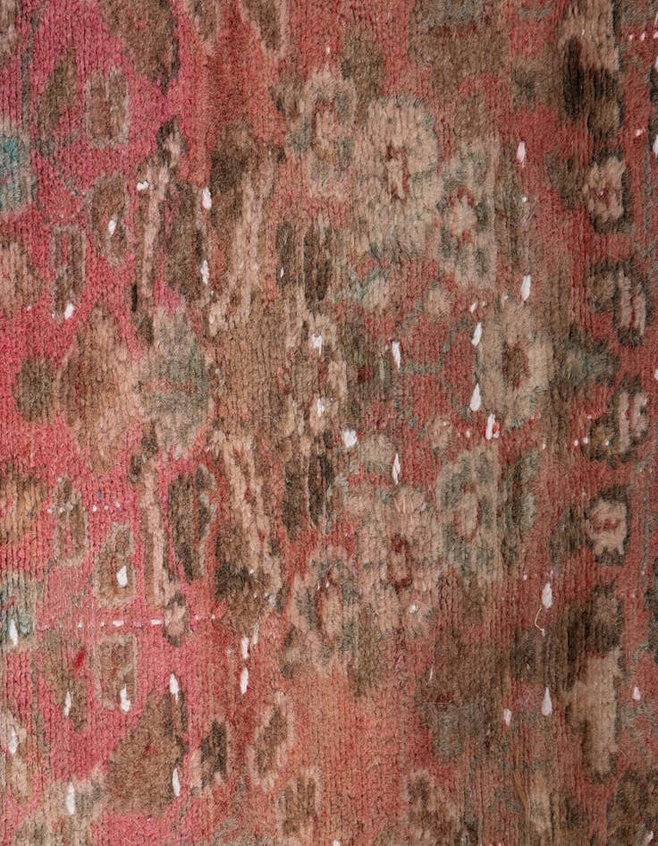 Detail image of 1' 8 x 8' 7  Hand Knotted Ultra Vintage Persian Wool Runner Rug