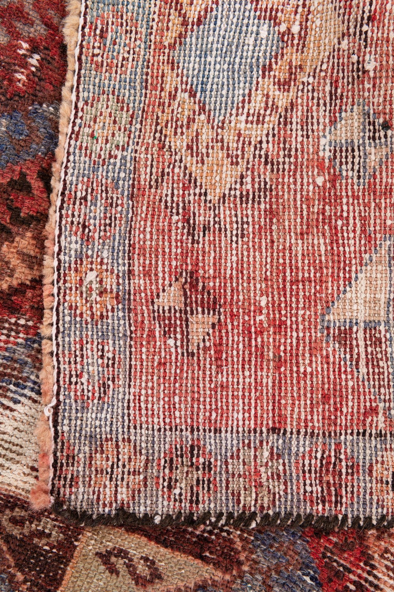 3' 3 x 6' 9 Hand Knotted Ultra Vintage Persian Wool Runner Rug