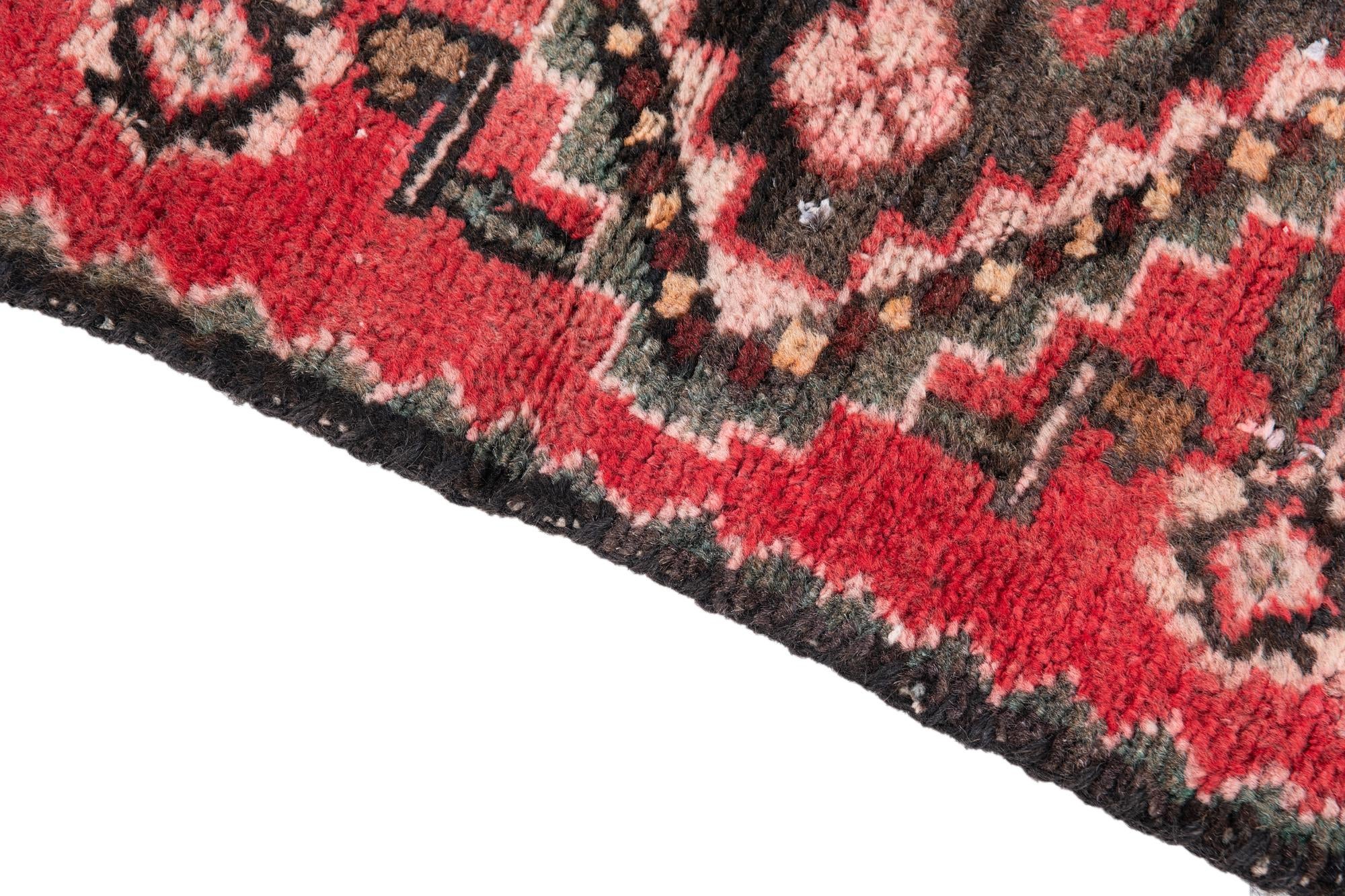2' 4 x 9' Hand Knotted Ultra Vintage Persian Wool Runner Rug